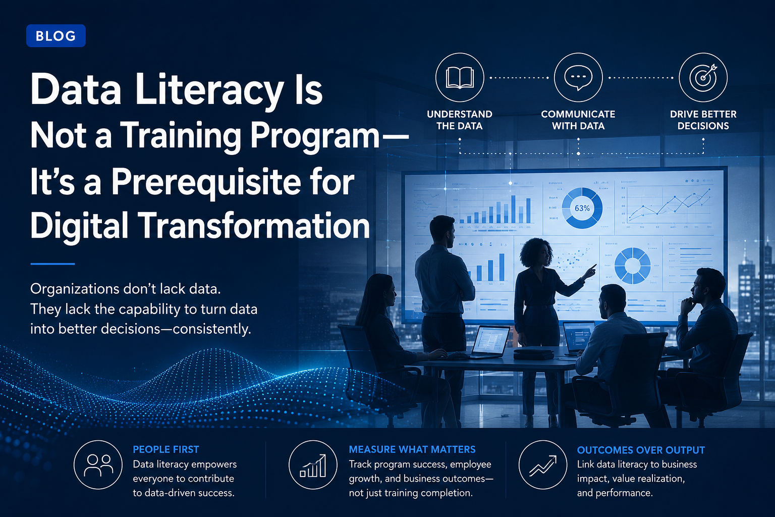 Data Literacy Is Not a Training Program.
